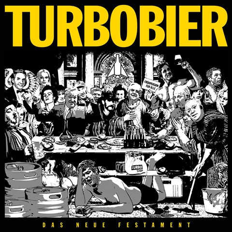 Turbobier - das neue festament album artwork, Turbobier - das neue festament album cover, Turbobier - das neue festament cover artwork, Turbobier - das neue festament cd cover