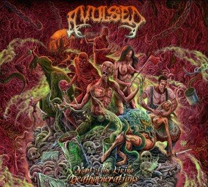 Avulsed - Night of the Living Deathgenerations album artwork, Avulsed - Night of the Living Deathgenerations album cover, Avulsed - Night of the Living Deathgenerations cover artwork, Avulsed - Night of the Living Deathgenerations cd cover