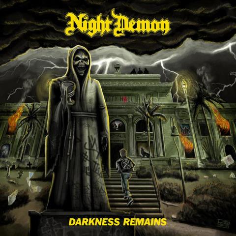night demon - Darkness Remains album artwork, night demon - Darkness Remains album cover, night demon - Darkness Remains cover artwork, night demon - Darkness Remains cd cover