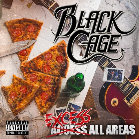 BLACK CAGE - Excess All Areas album artwork, BLACK CAGE - Excess All Areas album cover, BLACK CAGE - Excess All Areas cover artwork, BLACK CAGE - Excess All Areas cd cover