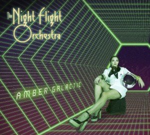 The Night Flight Orchestra - Amber Galactic album artwork, The Night Flight Orchestra - Amber Galactic album cover, The Night Flight Orchestra - Amber Galactic cover artwork, The Night Flight Orchestra - Amber Galactic cd cover