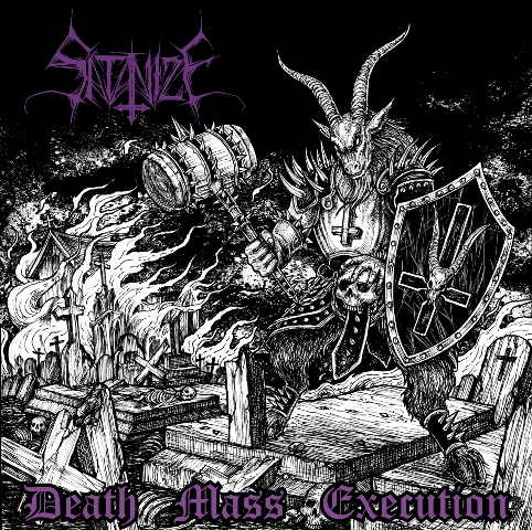 Satanize - Death Mass Execution album artwork, Satanize - Death Mass Execution album cover, Satanize - Death Mass Execution cover artwork, Satanize - Death Mass Execution cd cover