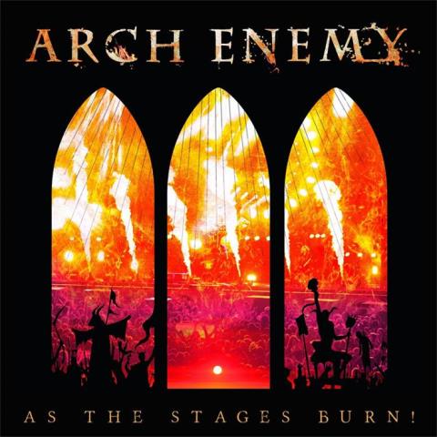 Arch Enemy – As the Stages Burn album artwork, Arch Enemy – As the Stages Burn album cover, Arch Enemy – As the Stages Burn cover artwork, Arch Enemy – As the Stages Burn cd cover