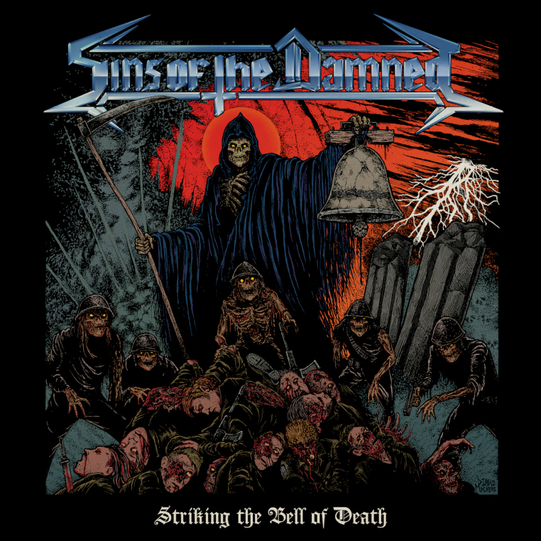Sins-Of-The-Damned-Striking-The-Bell Of-Death-album-cover