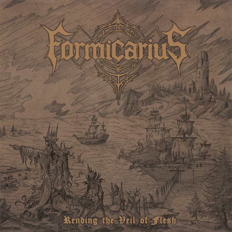 FORMICARIUS-Rending-the-Veil-of-Flesh-album-cover