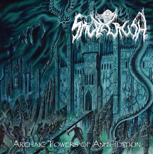 skullcrush - archaic towers of annihilation album cover