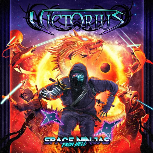 VICTORIUS - Space Ninjas from Hell album cover
