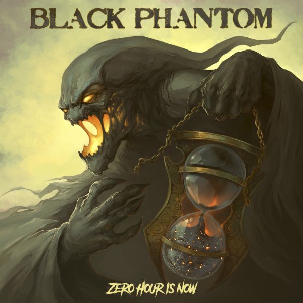 BLACK PHANTOM - zero hour is now album cover
