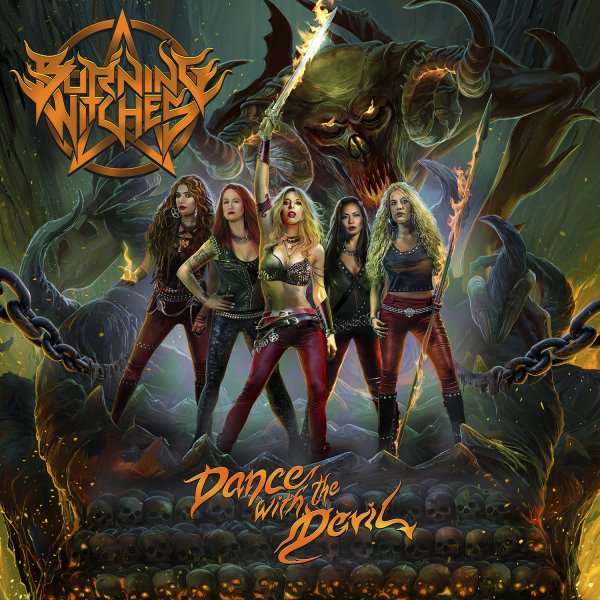 burning witches - dance with the devil album cover