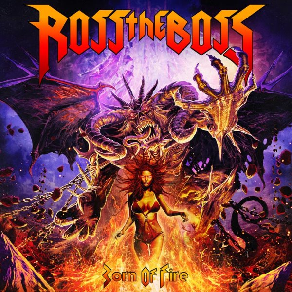 ross the boss - Born Of Fire album cover