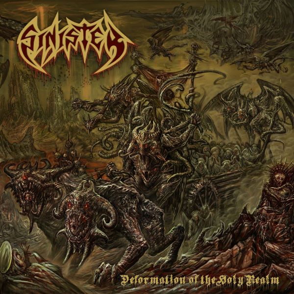 sinister - Deformation Of The Holy Realm album cover