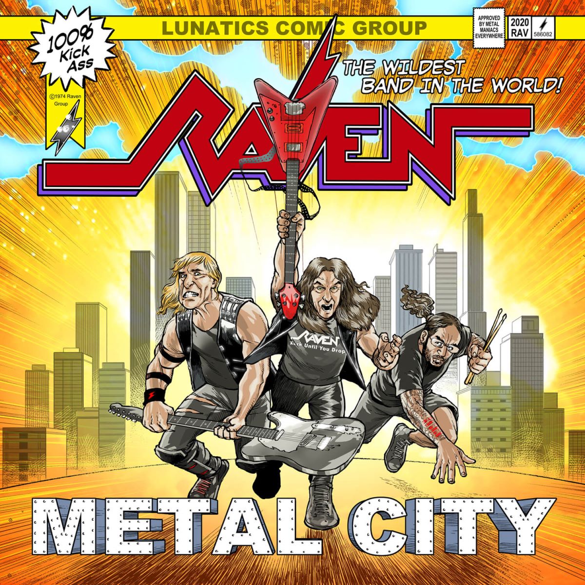 Raven - Metal City - album cover