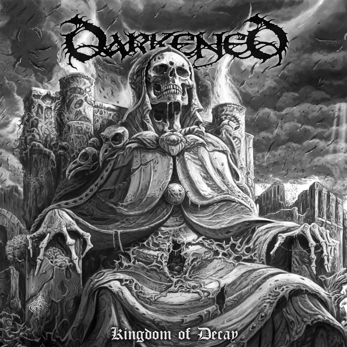 Darkened - Kingdom of Decay - album cover