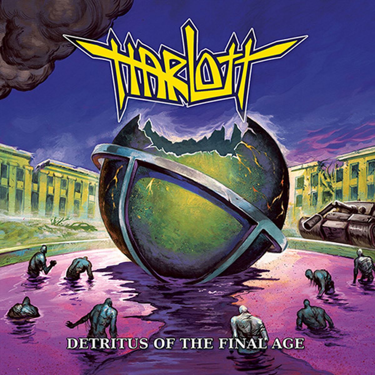 Harlott - Detritus of the Final Age - album cover