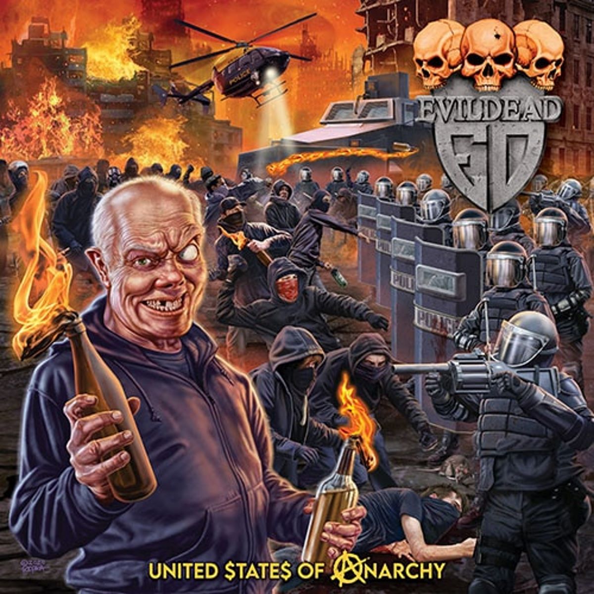 evildead - united states of anarchy - album cover