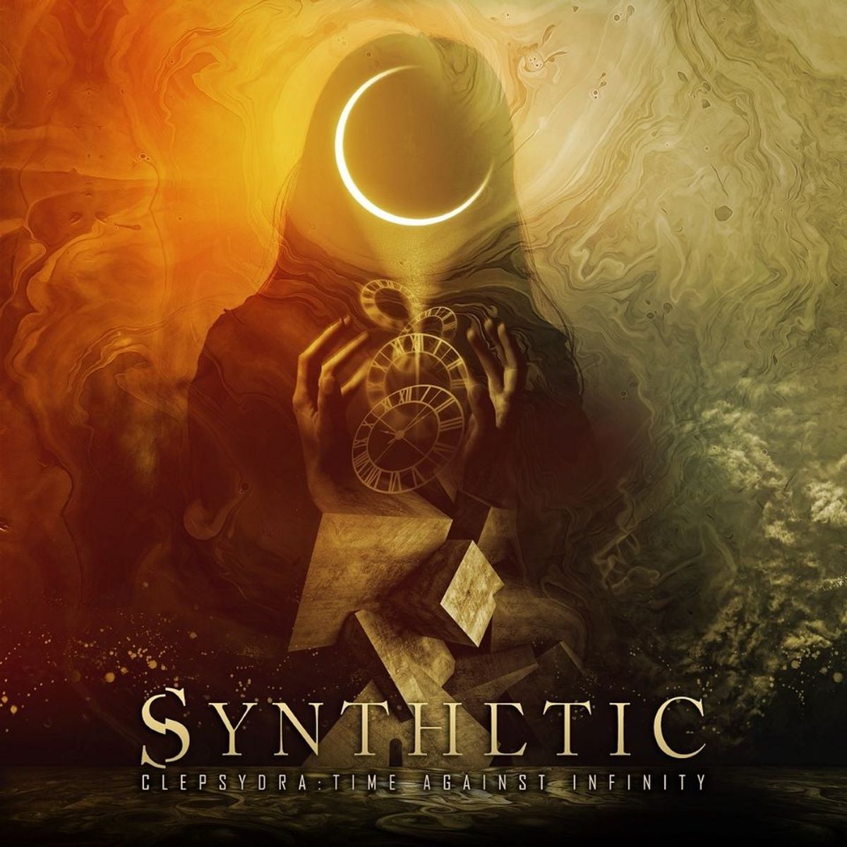 synthetic - Clepsydra Time Against Infinity - album cover