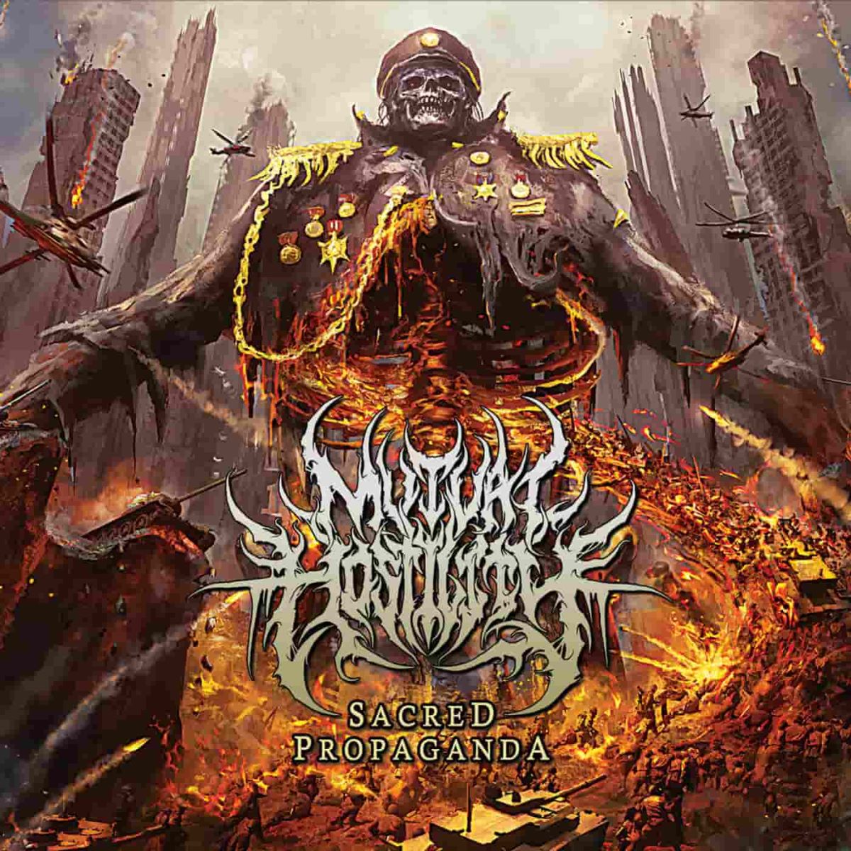 MUTUAL HOSTILITY - sacred Propaganda - album cover