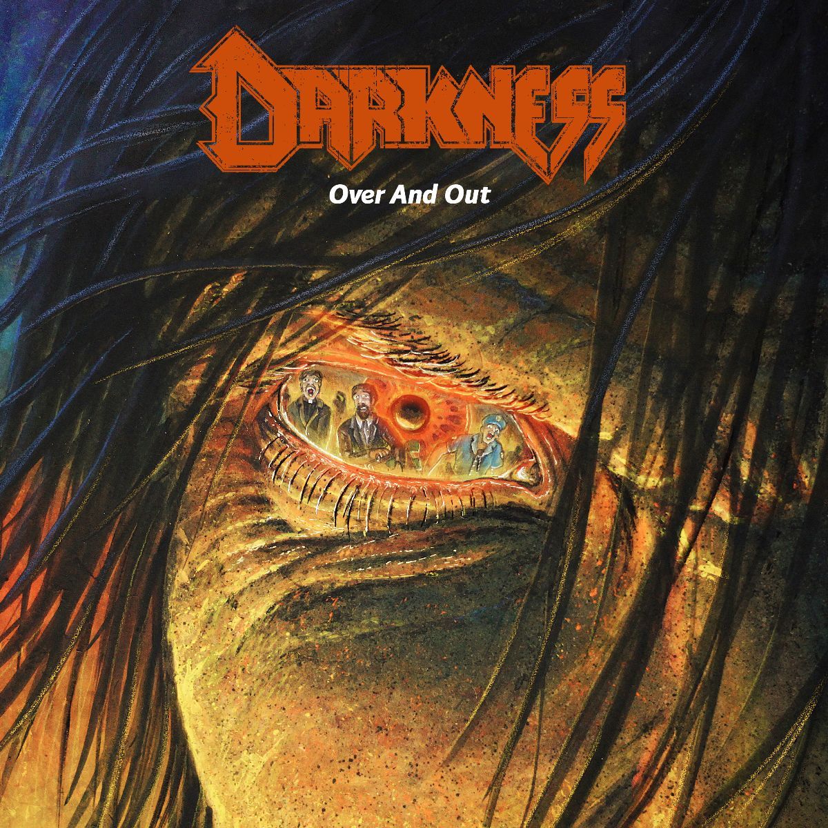 darkness - over and out - album cover