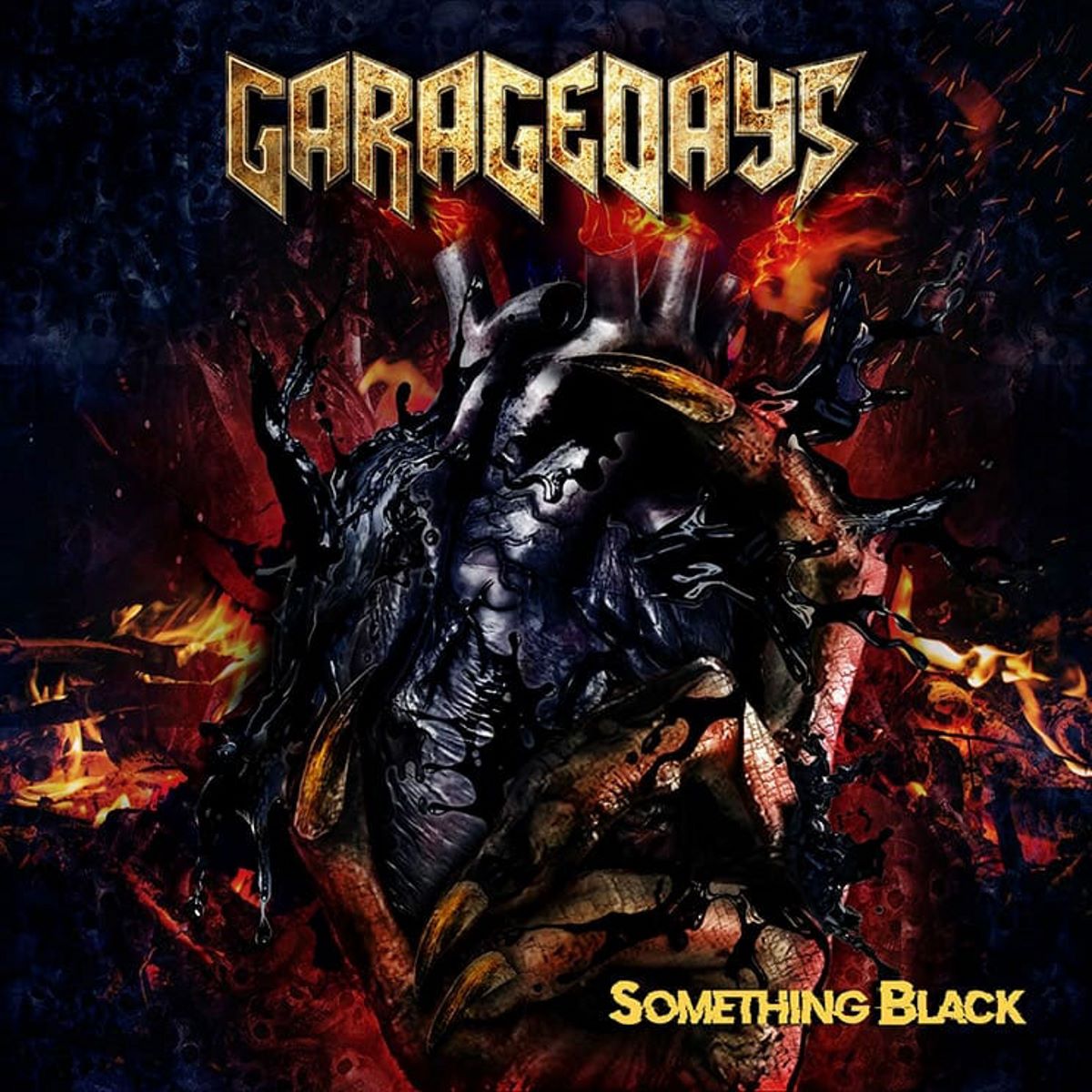 garagedays - something black - album cover