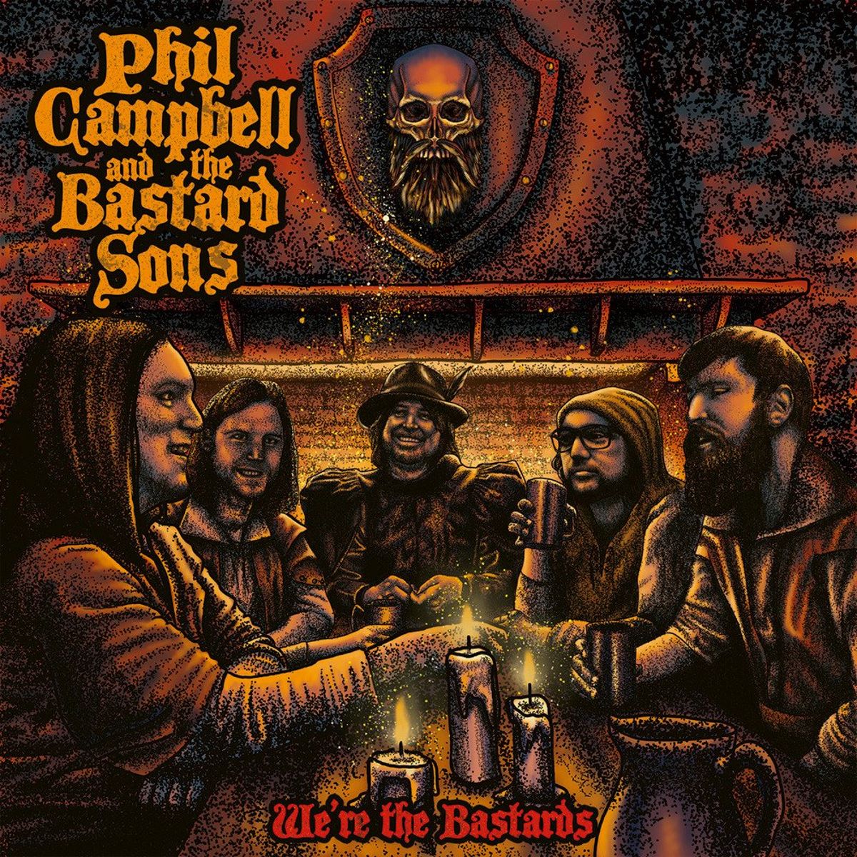 phil campbell and the bastard sons - were the bastards - album cover
