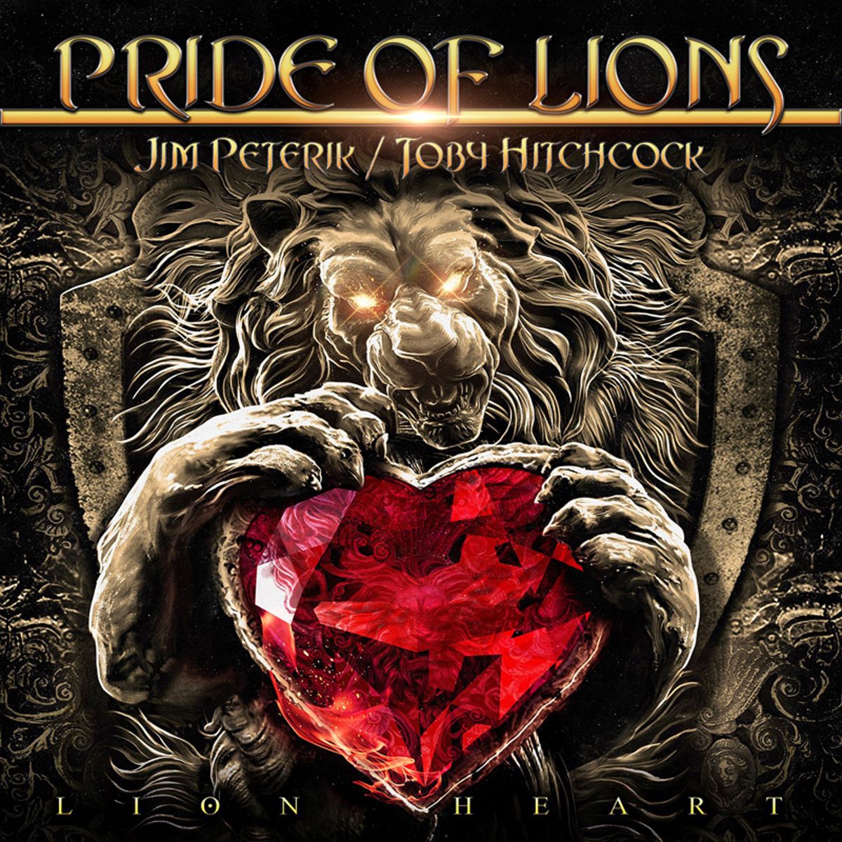 pride of lions - Lion Heart - album cover
