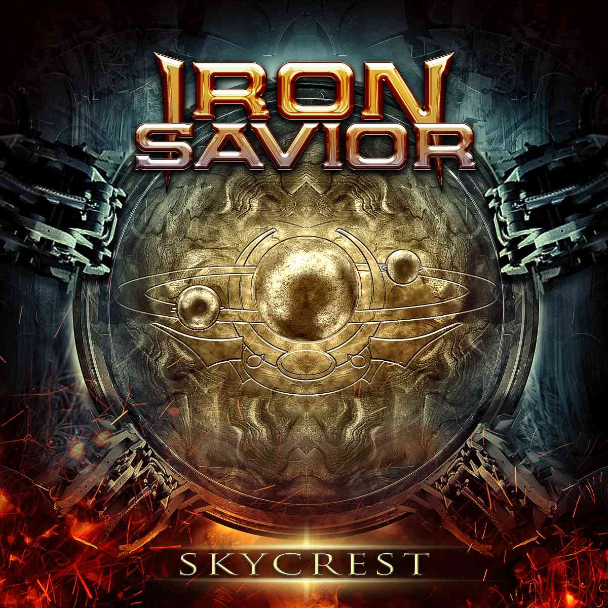 iron savior - skycrest - album cover
