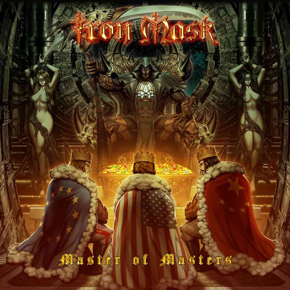 IRON MASK - master of masters - album cover