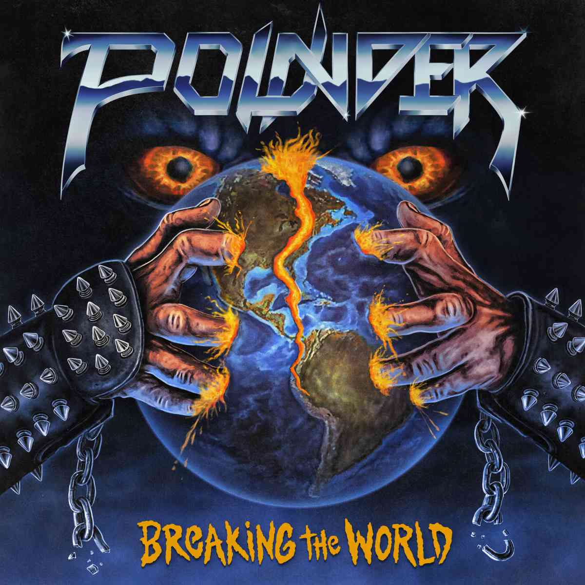 Pounder - Breakin The World - album cover