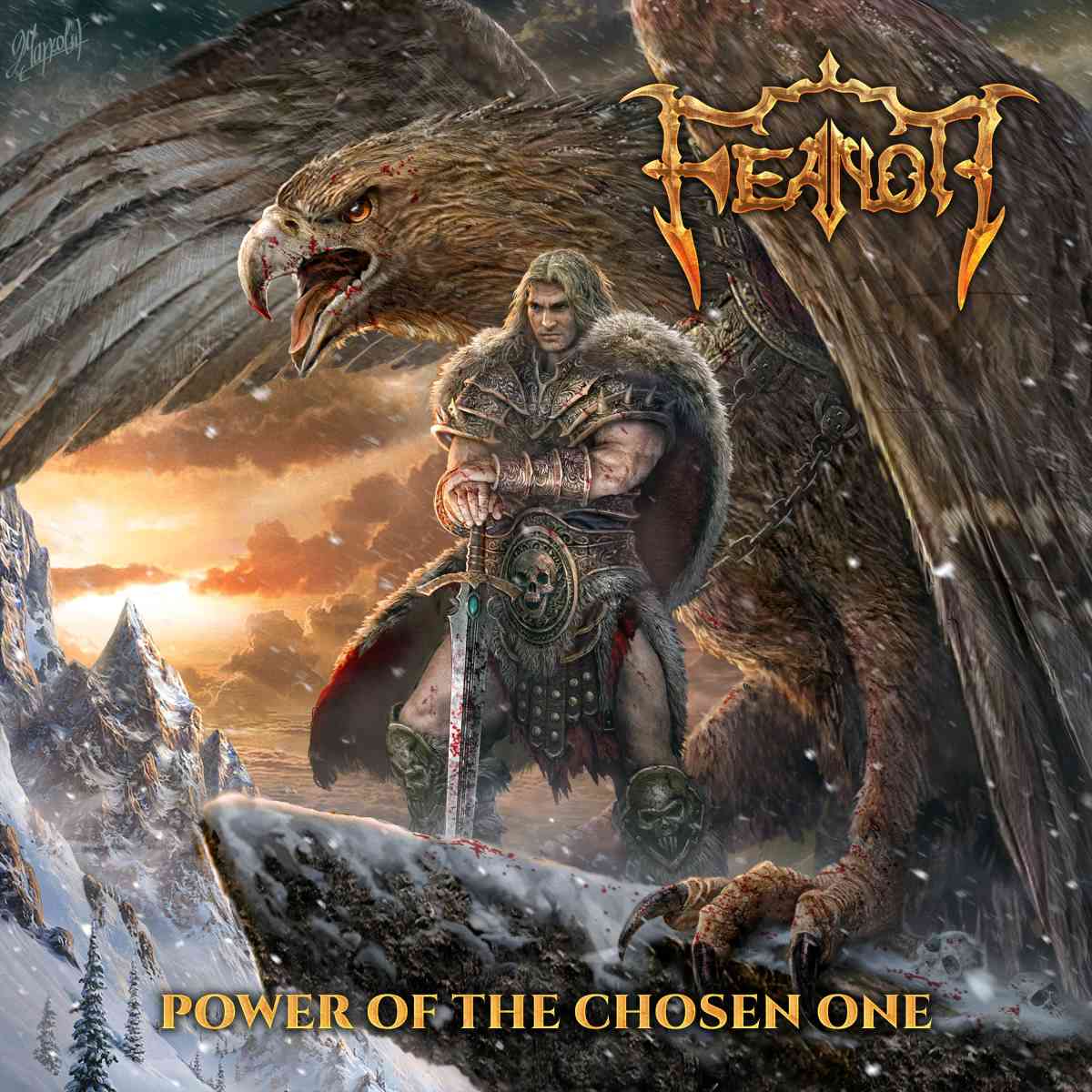feanor - power of the chosen one - album cover