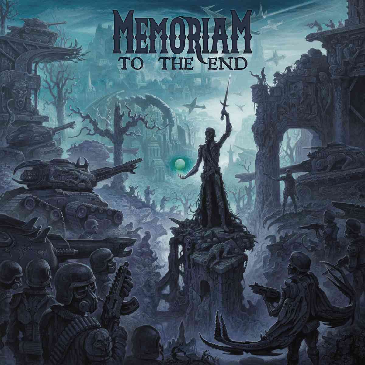 memoriam - to the end - album cover