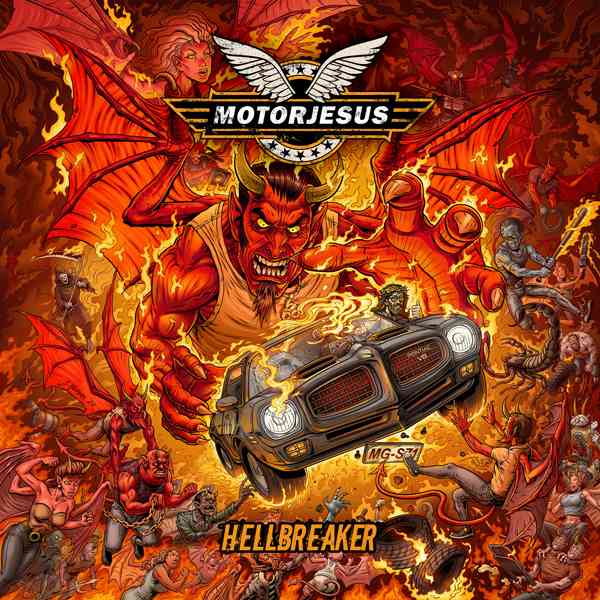 motorjesus - hellbreaker - album cover