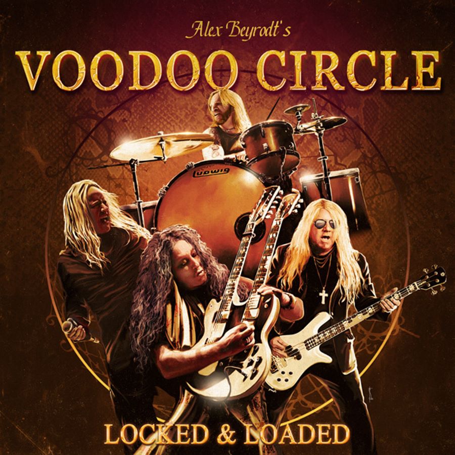 voodoo circle - locked and loaded - album cover