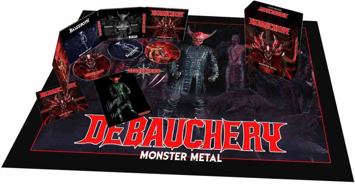 debauchery - monster metal - boxset