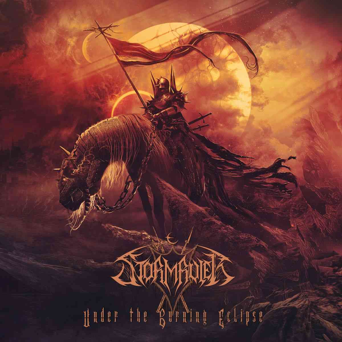 stormruler - Under The Burning Eclipse - album cover
