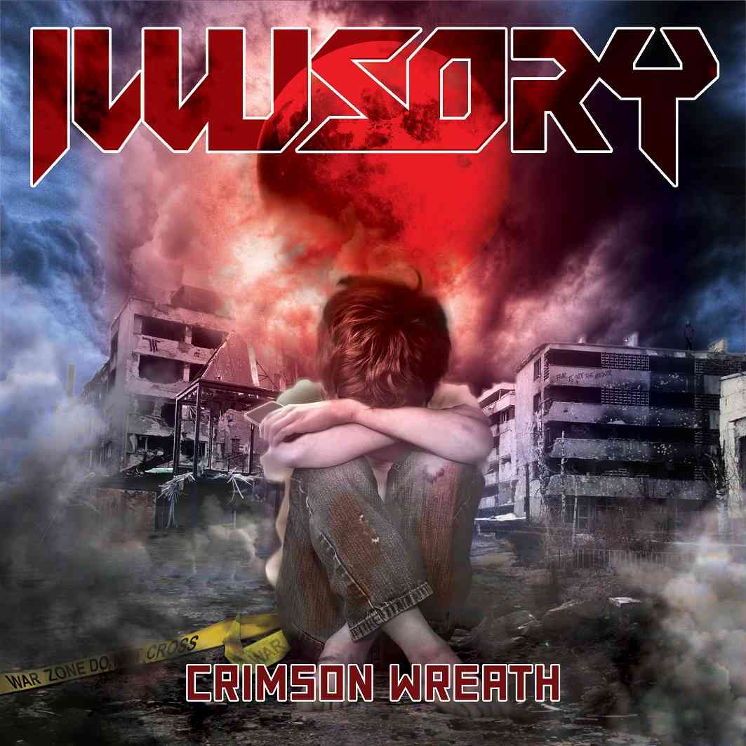 ILLUSORY - crimson wreath - album cover