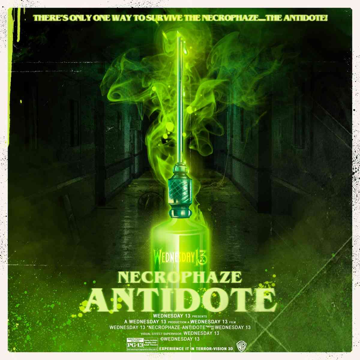 Wednesday 13 - Necrophaze - Antidote - album cover