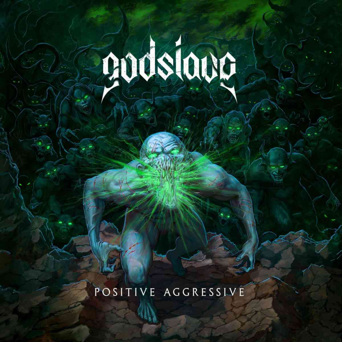 godslave - positive aggressive - album cover