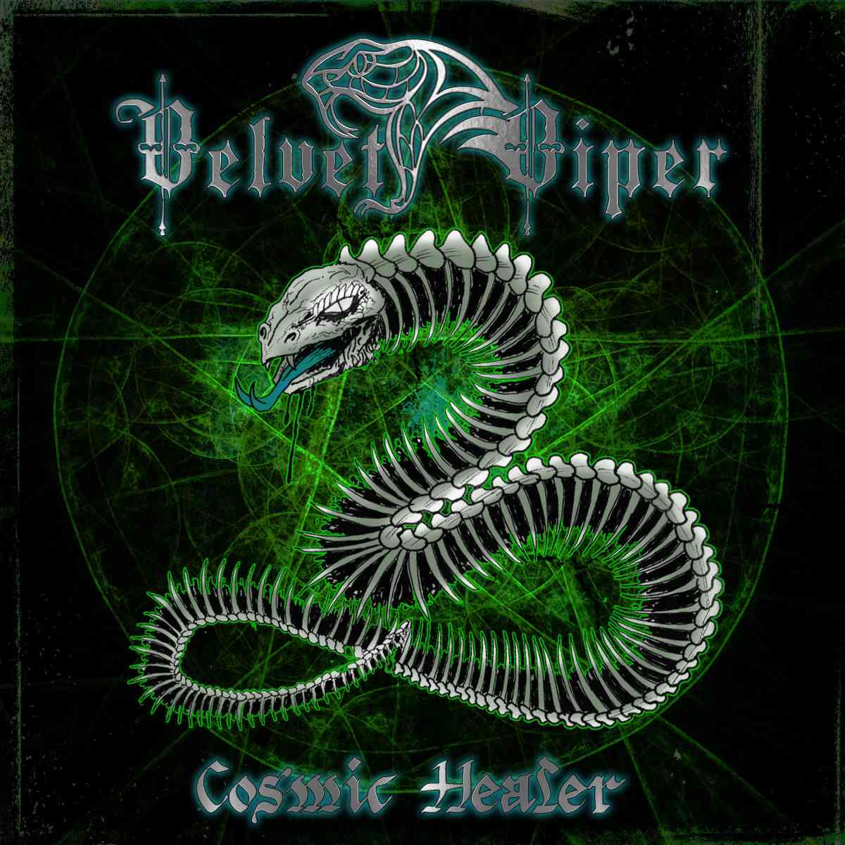 velvet viper - cosmic healer - album cover