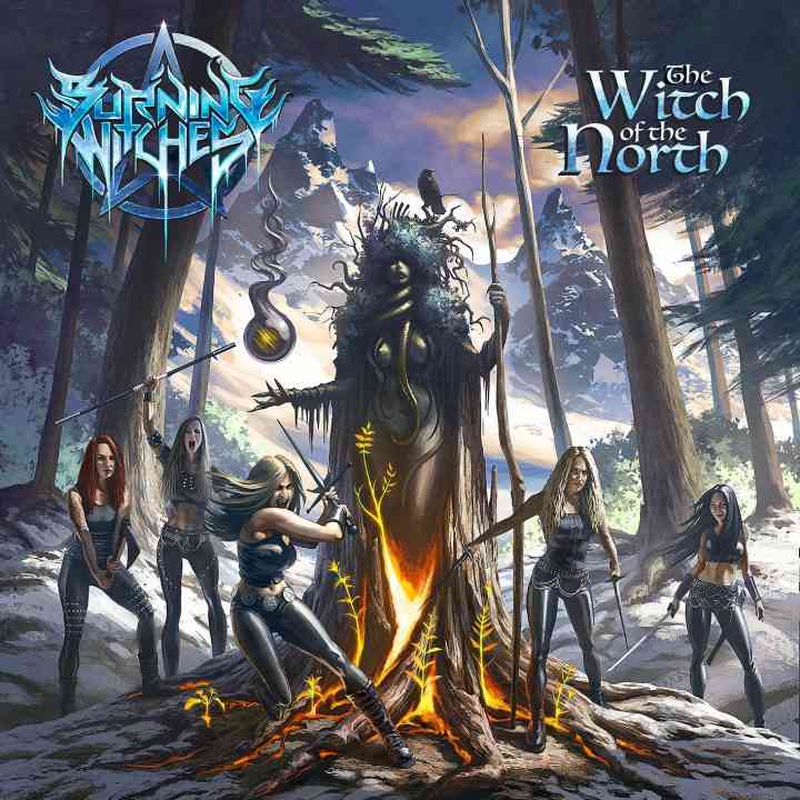 Burning Witches - The Witch Of The North - album cover