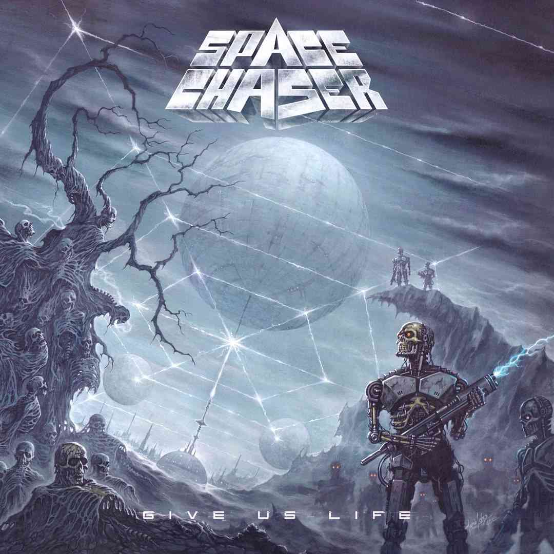 space chaser - give us life - album cover