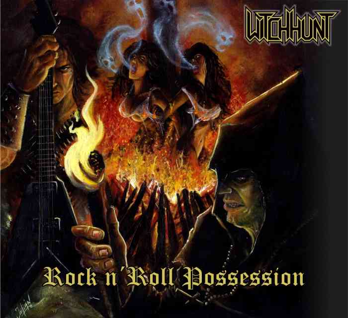 witchhunt - rock n roll possession - album cover