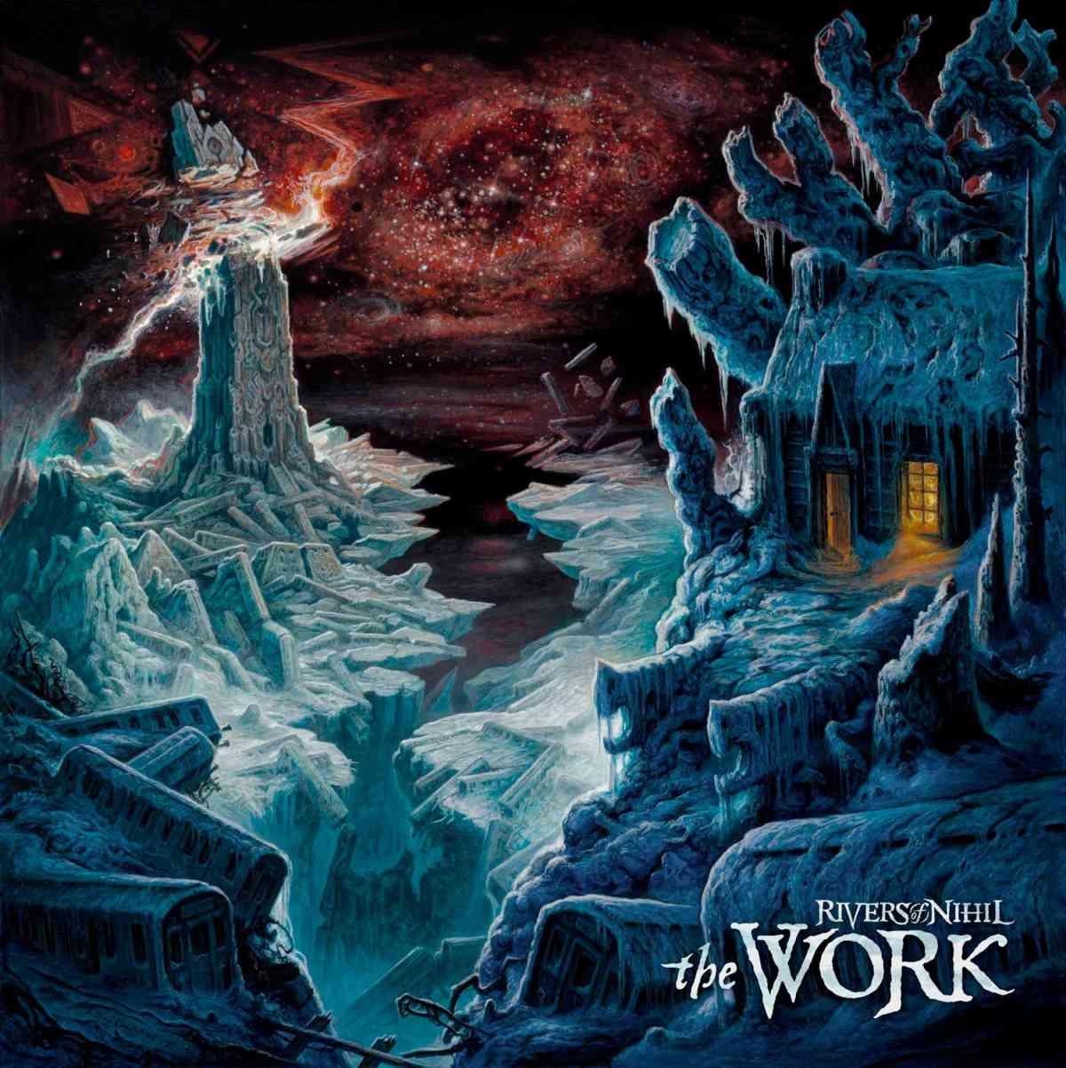 rivers of nihil - the work - album cover