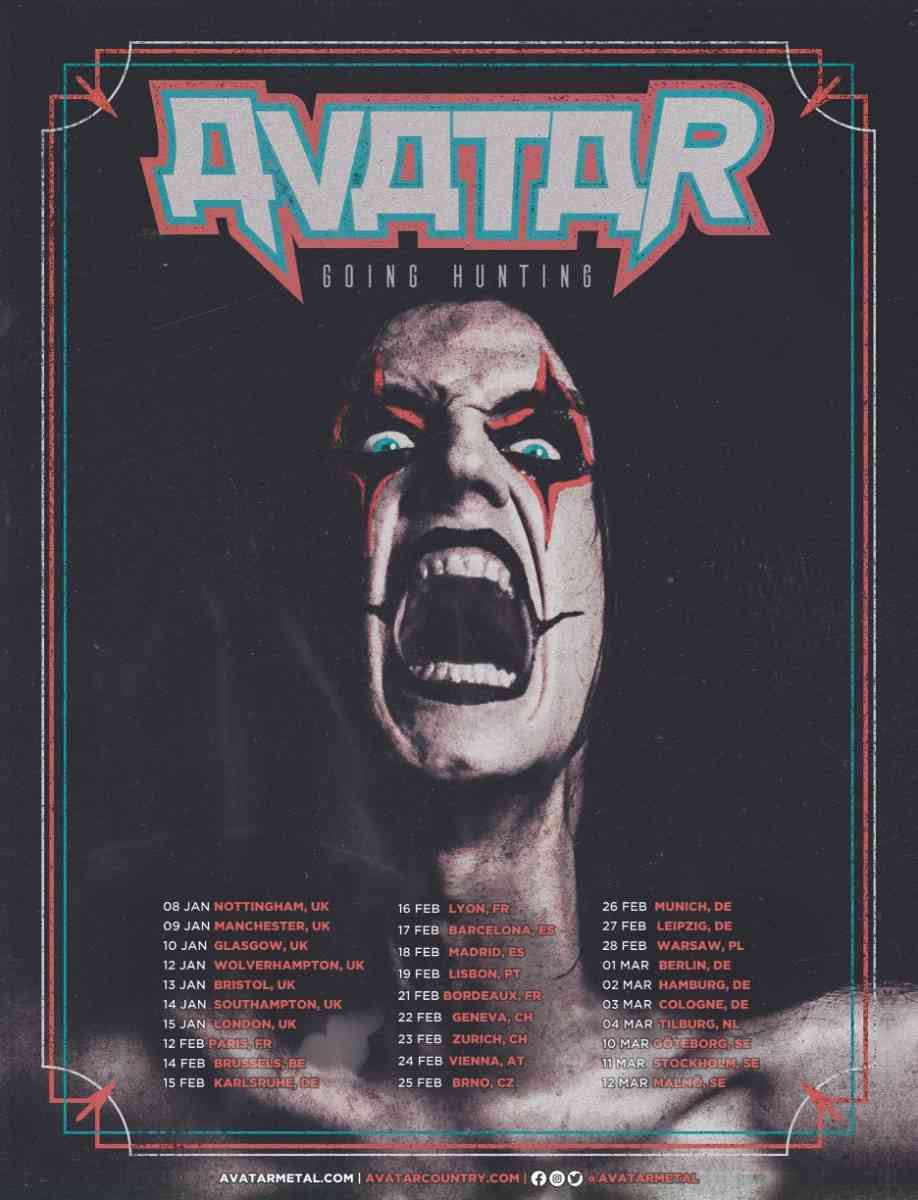 avatar- tour flyer 2022