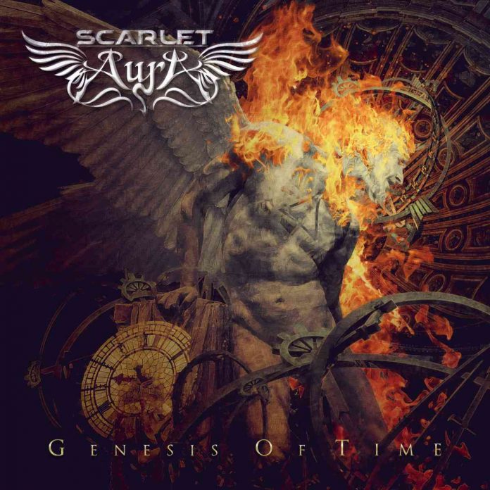 scarlet aura - genesis of time - album cover