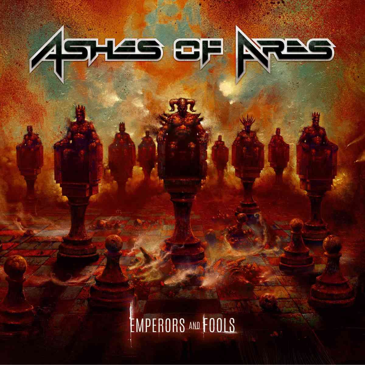 ashes of ares - emperrors and fools - album cover