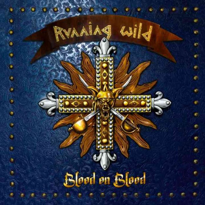 running wild - blood on blood - album cover