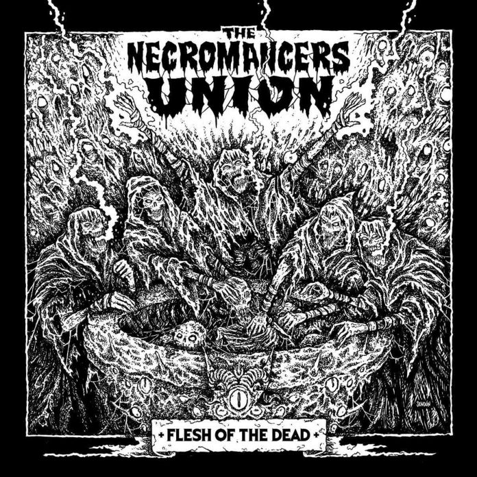 The Necromancers Union - Flesh of the Dead - album cover