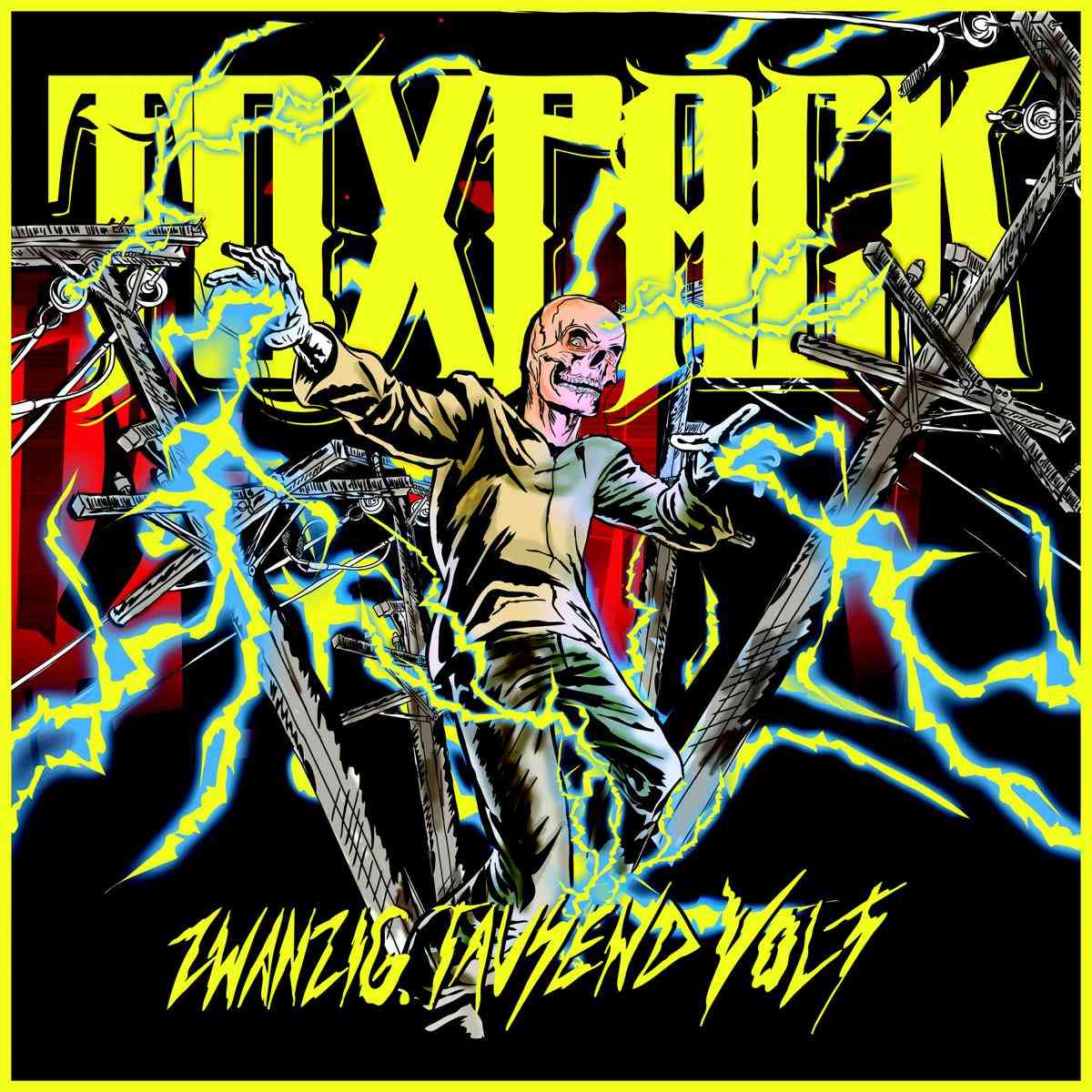 toxpack - zwanzig tausend volt - artwork toxpack - zwanzig tausend volt - album cover
