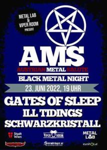 AUSTRIAN METAL SALUTE – Black Metal Night @ Viper Room, Wien