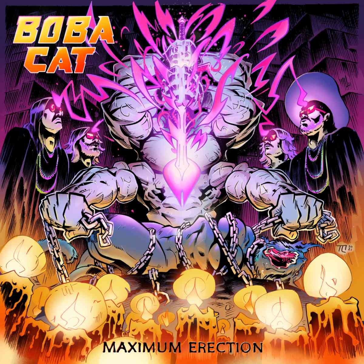 Boba Cat - Maximum Erection - album cover